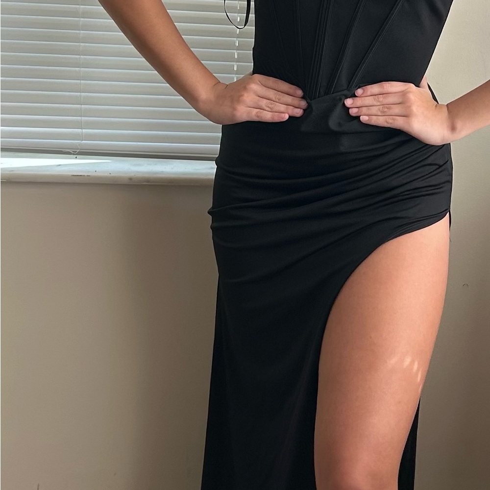 Elegant Black Formal Kids Dress